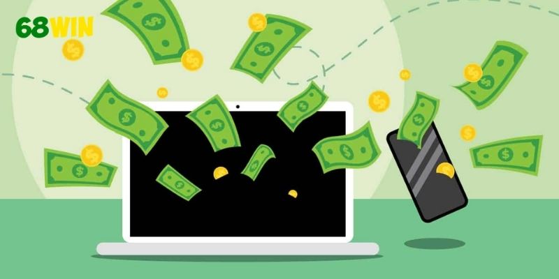 Rút tiền 68WIN siêu tốc, nhận thưởng tức thì